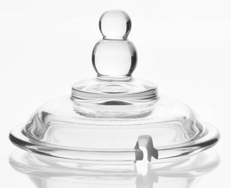 Candlewick Clear (Stem 3400) Lid for Mustard
