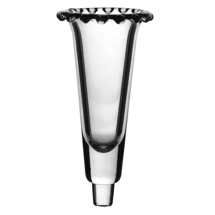 Candlewick Clear (Stem 3400) 5" Bead Top Peg Vase