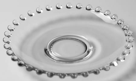 Candlewick Clear (Stem 3400) Saucer for Footed Demitasse Cup