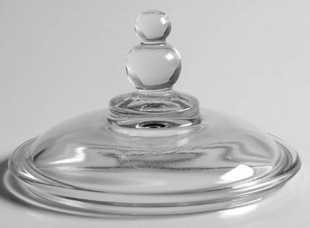 Candlewick Clear (Stem 3400) Lid for Round Butter