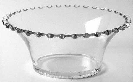 Candlewick Clear (Stem 3400) Belled/Punch Base Bowl
