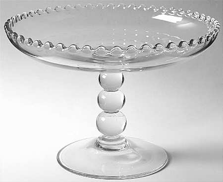 Candlewick Clear (Stem 3400) Tall Compote