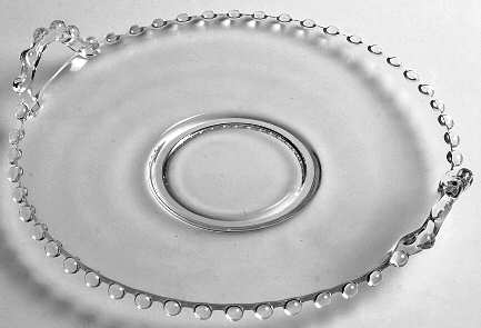 Candlewick Clear (Stem 3400) 8" Handled Tray