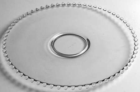 Candlewick Clear (Stem 3400) 14" Sandwich Plate