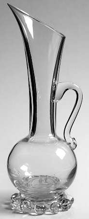 Candlewick Clear (Stem 3400) Handled Flower Vase