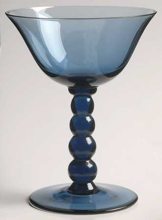 Candlewick Blue (Ultra) Champagne/Tall Sherbet