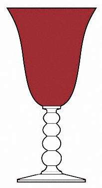 Candlewick Red (Stem 3400)