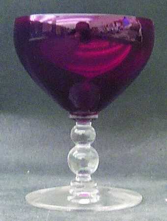 Candlewick Red (Stem 3800) Liquor Cocktail