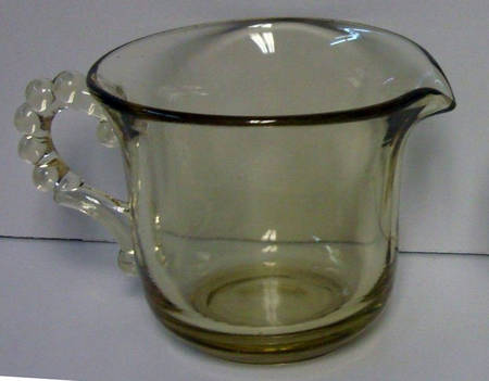 Candlewick Yellow Creamer