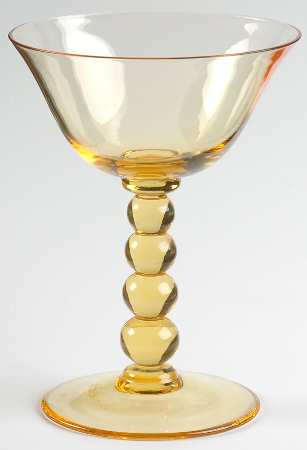 Candlewick Yellow Champagne/Tall Sherbet