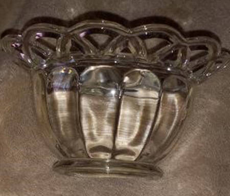 Crocheted Crystal Mayonnaise and Ladle