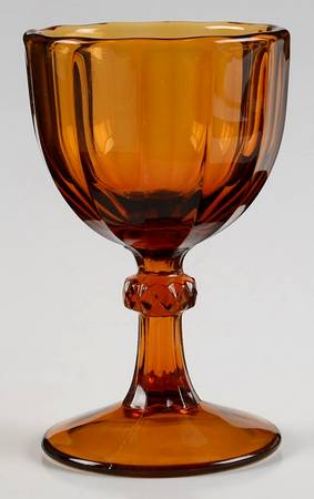Essex Amber Wine Glass
