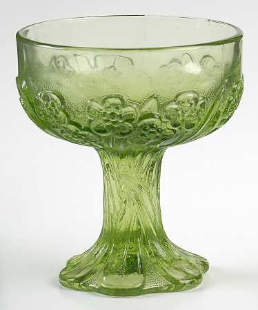 Flower Fair Green Champagne/Tall Sherbet