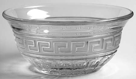 Grecian Key Finger Bowl