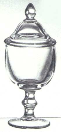 Hoffman House Clear Candy Jar & Lid