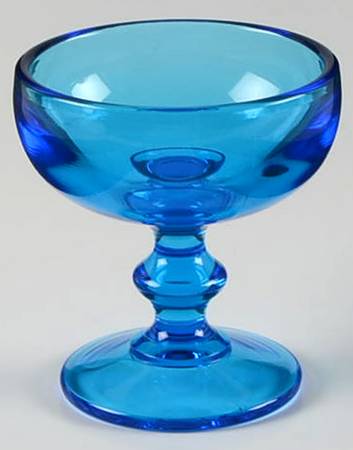 Hoffman House Antique Blue Champagne/Tall Sherbet