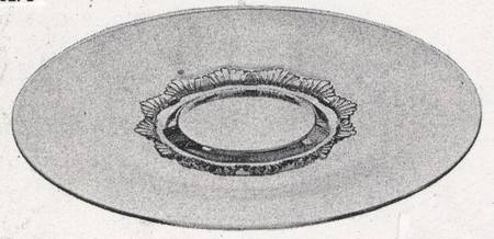 Imperial Tiara 14" Sandwich Plate