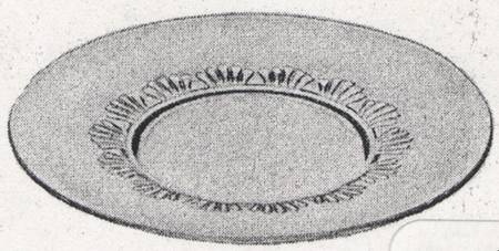 Imperial Tiara Luncheon Plate