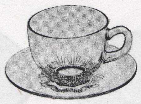Imperial Tiara Cup & Saucer Set