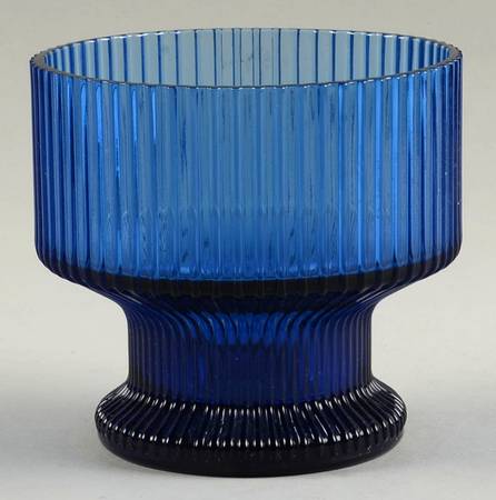 Linear Blue Champagne/Tall Sherbet