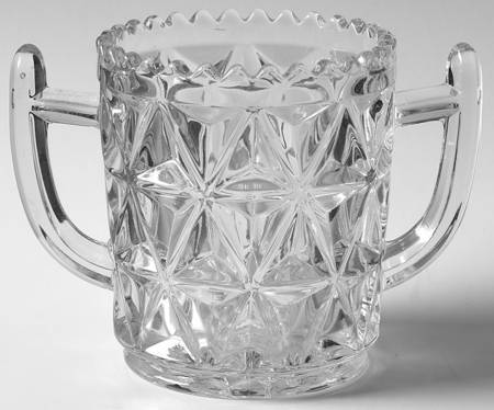 Mt. Vernon Clear (Crisscross Diamonds) Open Sugar
