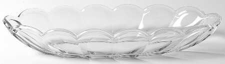 Old Williamsburg Clear 12" Oval Celery