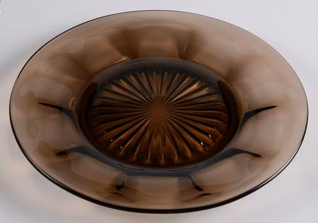 Old Williamsburg Brown Luncheon Plate