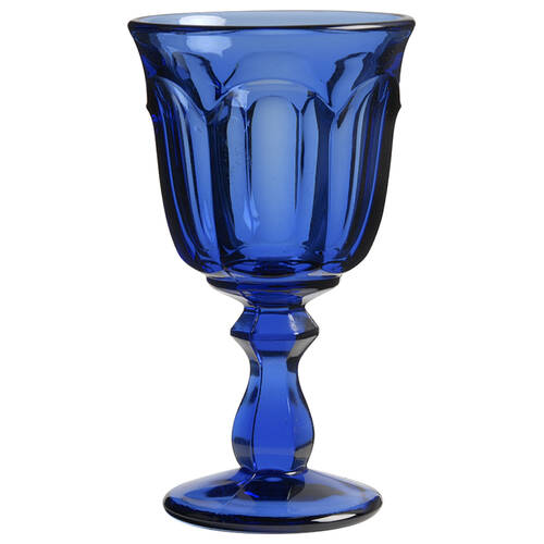 Old Williamsburg Deep Blue Ultra Wine Glass