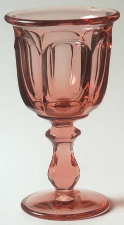 Old Williamsburg Dark (Azalea Pink) Wine Glass