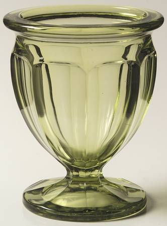 Old Williamsburg Verde Green 12 Oz Candy Jar No Lid