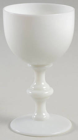 Provincial Blown Milk Glass Liquor Cocktail
