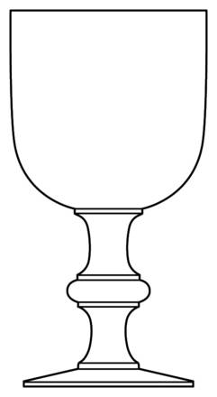 Provincial Blown Milk Glass