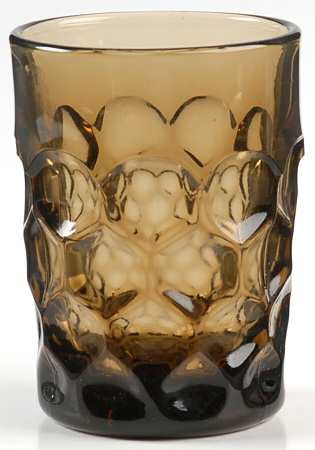 Provincial Brown Flat Tumbler