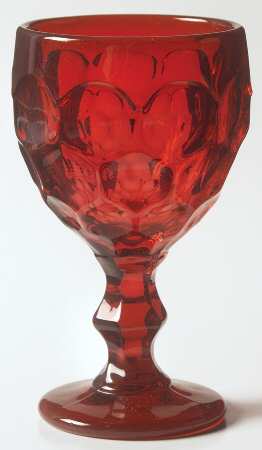 Provincial Dark Ruby Wine Glass