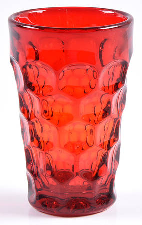 Provincial Medium Ruby Flat Juice Glass