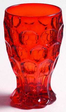 Provincial Medium Ruby 5 Oz Footed Tumbler