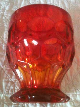 Provincial Medium Ruby 9 Oz Footed Tumbler
