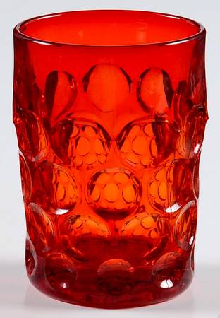Provincial Medium Ruby Flat Tumbler