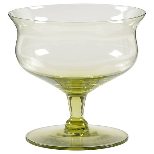 Skanda Green (Plain) Champagne/Tall Sherbet