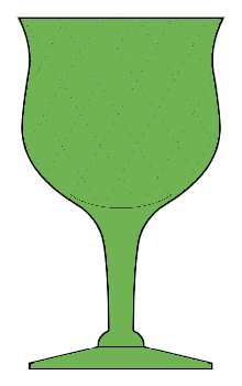 Skanda Green (Diamond Optic) by Imperial Glass-Ohio