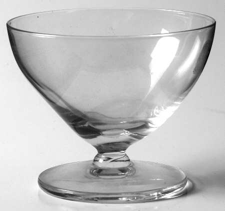 Svelte Clear Champagne/Tall Sherbet