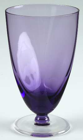 Svelte Purple 12 Oz Footed Tumbler