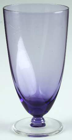 Svelte Purple 14 Oz Footed Tumbler