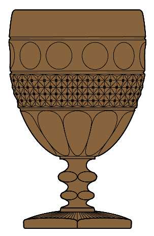 Tradition Brown by Imperial Glass-Ohio