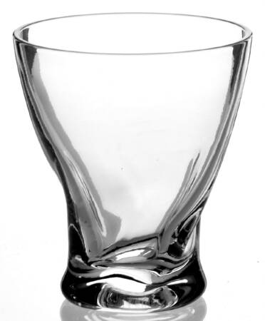 Twist Clear (No Trim) Flat Juice Glass