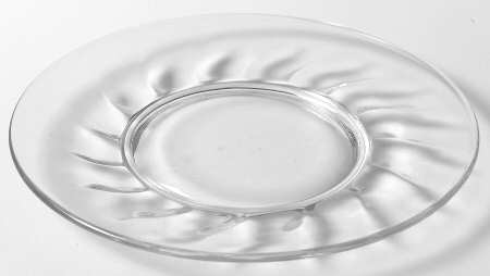 Twist Clear (No Trim) Bread & Butter Plate