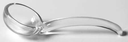 Twist Clear (No Trim) Mayonnaise Ladle