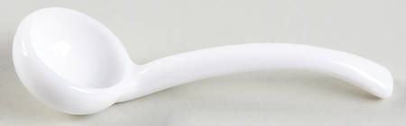 Vintage Grape Milk Glass Sauce Ladle