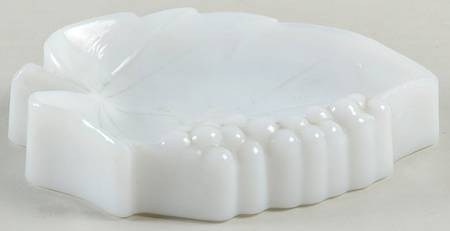Vintage Grape Milk Glass Ashtray