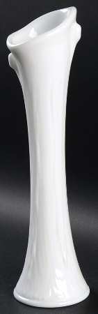 Vintage Grape Milk Glass 12" Swung Bud Vase